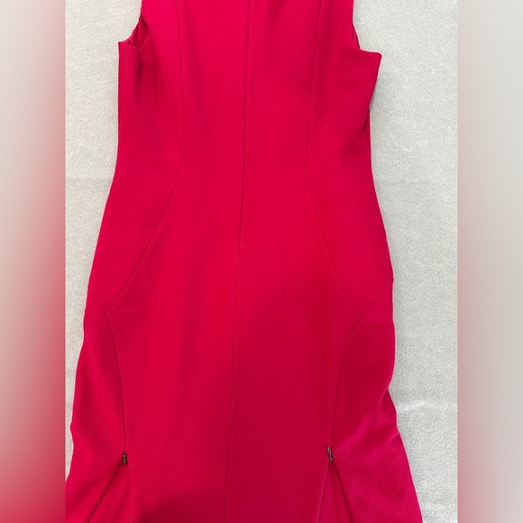 Elie Tahari Cailyn Pink Sheath Sleeveless Dress Size 14 - Picture 13 of 14
